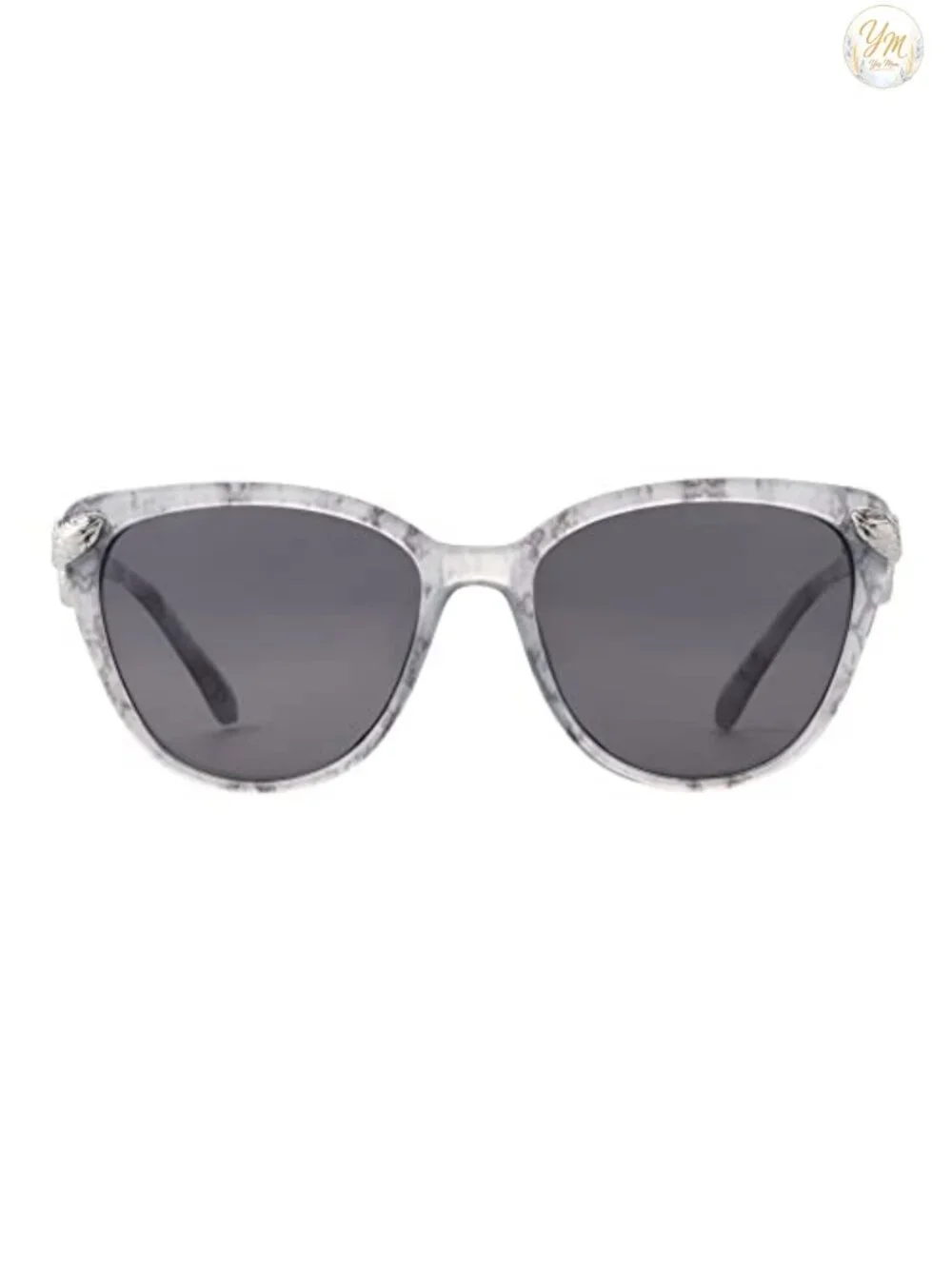 Women's Cat Eye Sunglasses with Snake Accents Metal Frame UV Protection